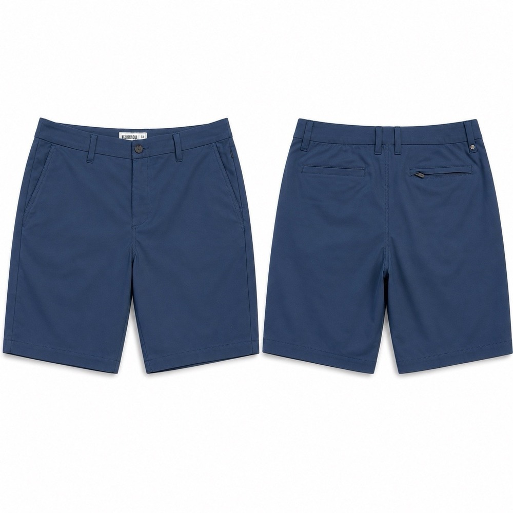 Linksoul Golf Shorts Mens 33 NAVY Lightweight Athletic Casual Performance - Picture 1 of 8